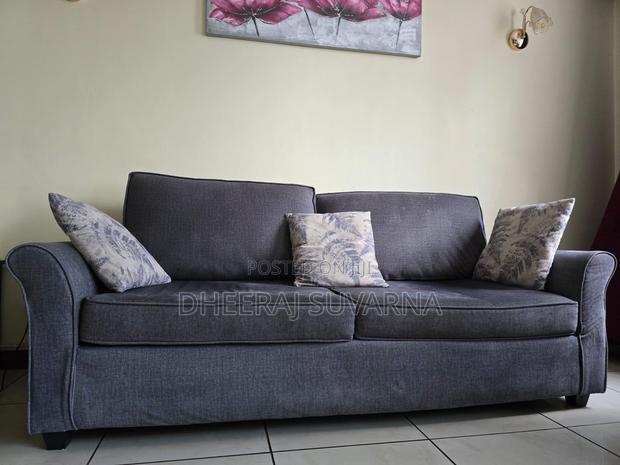 5 Seater Sofa Set With Cushions - thumbnail 3