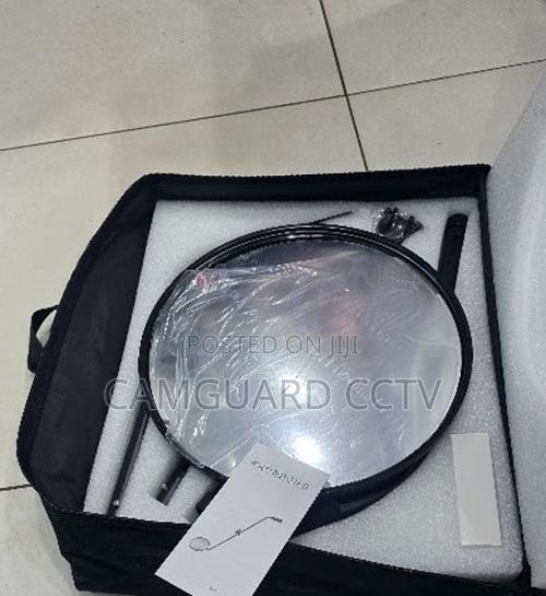 Adjustable Underbody Inspection Mirror With Wheels Led Light