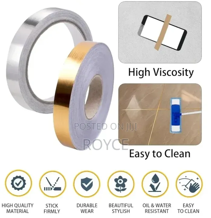 Gold Silver Decorative Tape -50m