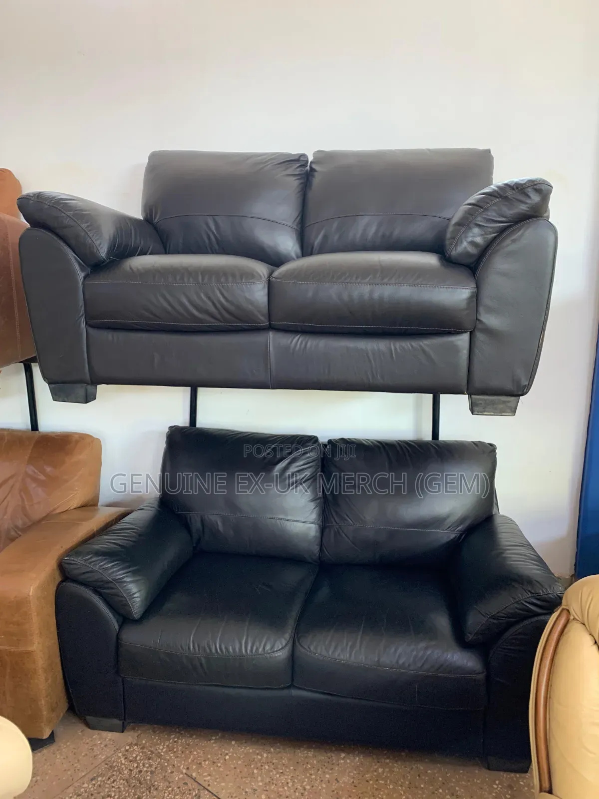 Genuine Leather Sofas Ex-Uk