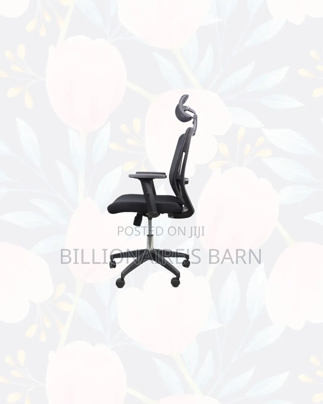 High-Quality Mesh Office Chair Ergonomic Headrest With Nylon Base
