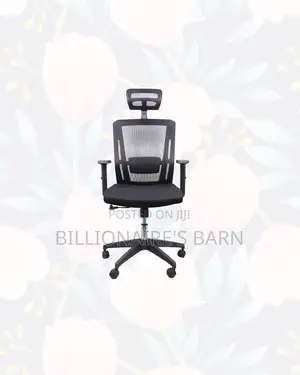 High-Quality Mesh Office Chair Ergonomic Headrest With Nylon Base