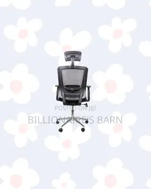 Office Chair Ergonomic Headrest With Chrome Base Nairobi Special