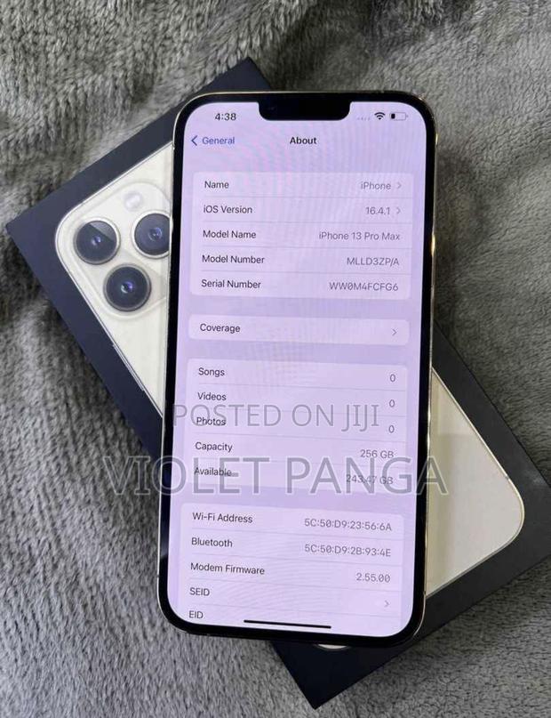 Apple iPhone 13 Pro Max 128 GB Gold - main view