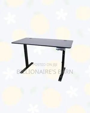 Single Split Electric Standing Desk Compact Sit Stand Workspace