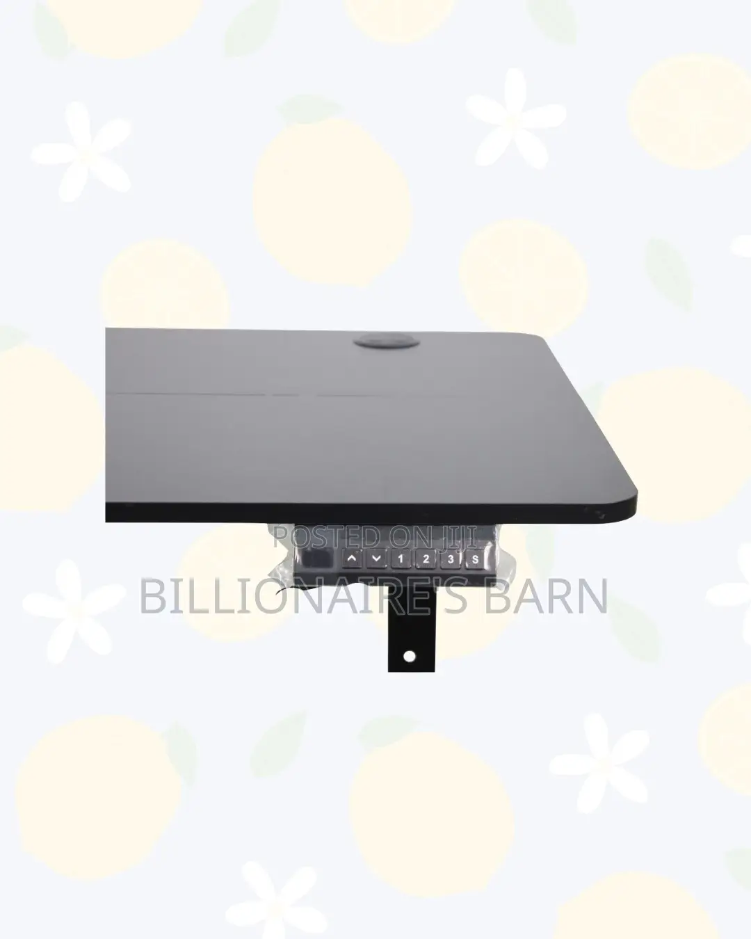 Single Split Electric Standing Desk Compact Sit Stand Workspace