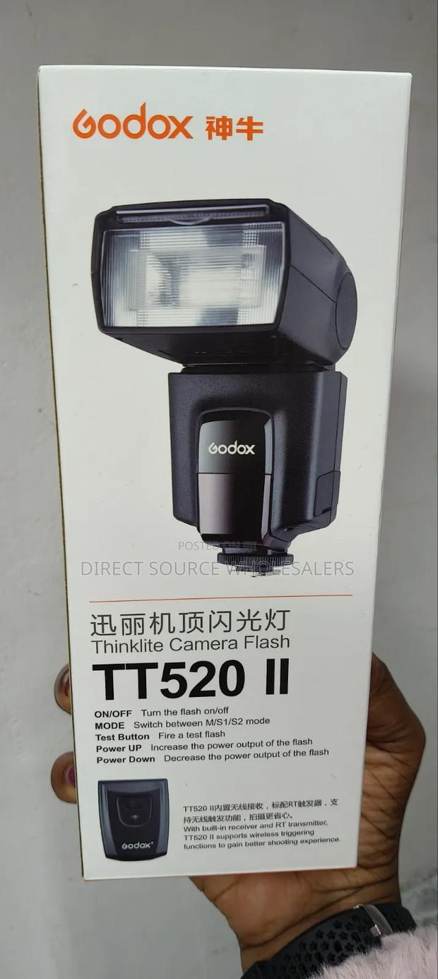 Godox Tt520 Universal DSLR Camera Flash External Flash With Trigger