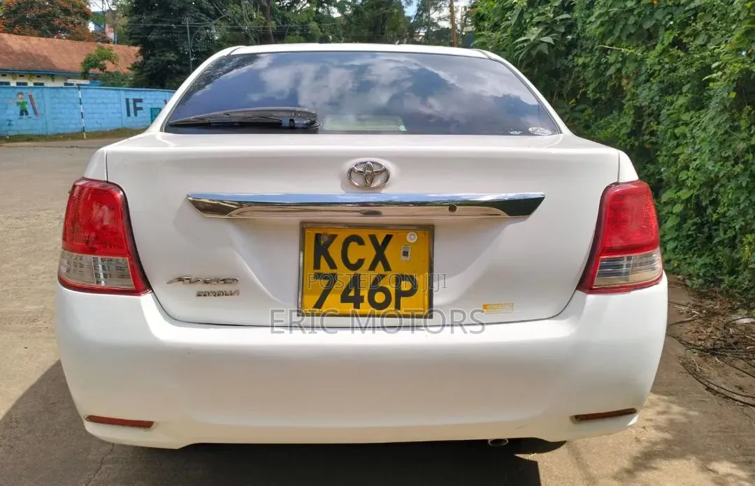 Toyota Axio 2013 White
