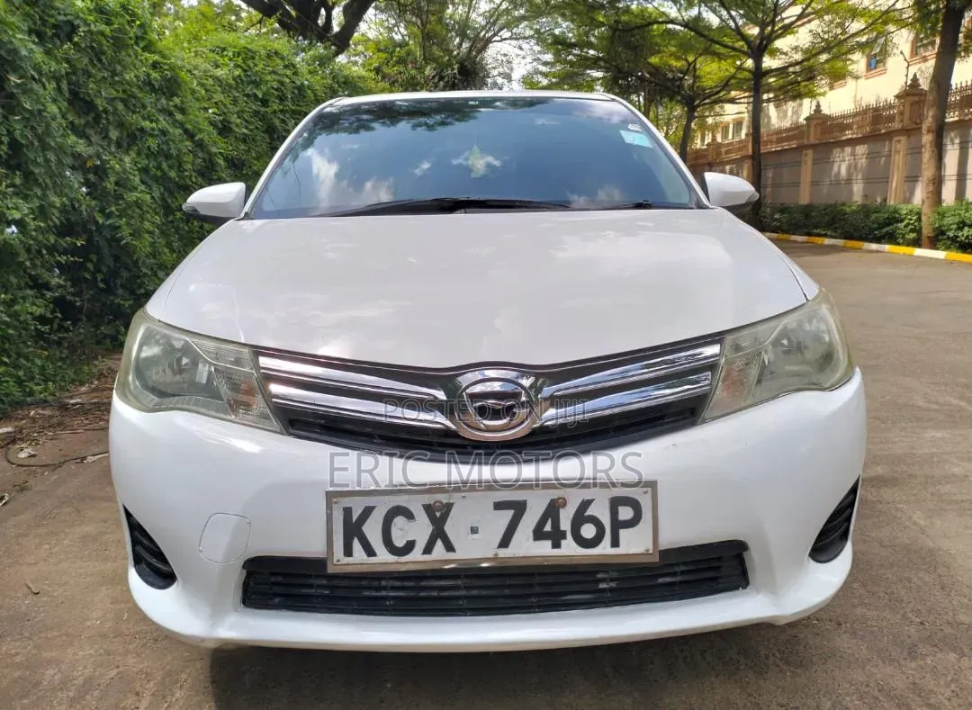 Toyota Axio 2013 White