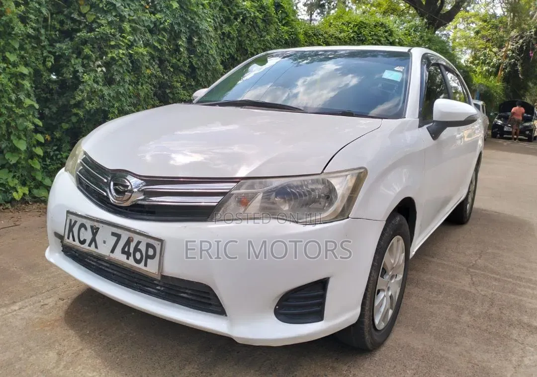 Toyota Axio 2013 White