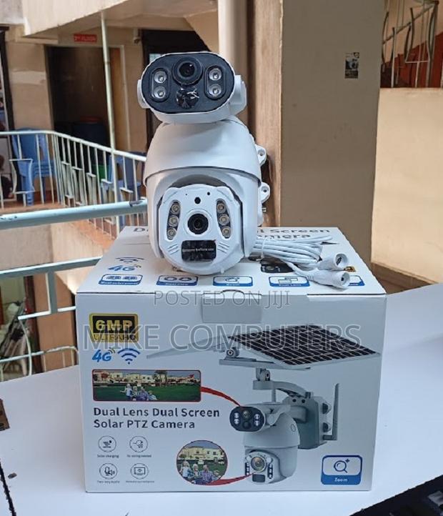 Ubox Ai Mini Solar PTZ 4g Solar Powered Camera With 12x Zoom