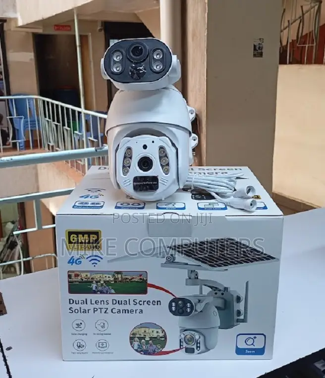 Ubox Ai Mini Solar PTZ 4g Solar Powered Camera With 12x Zoom