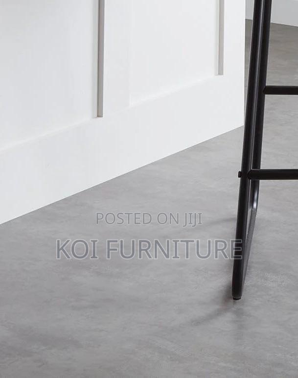 Barstools; Industrial Leather Hicke Barstool - thumbnail 4