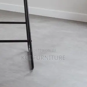 Barstools; Industrial Leather Hicke Barstool