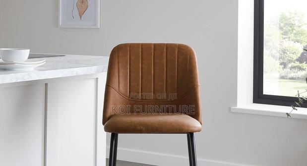 Barstools; Industrial Leather Hicke Barstool - thumbnail 10
