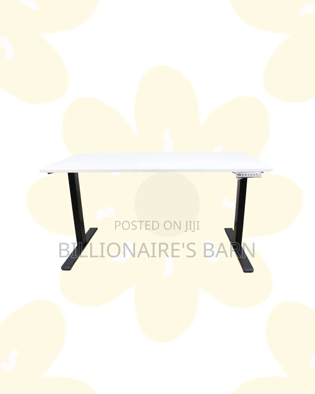 High-Quality Electric Standing Desk Heavy Duty Dual Monitor Workspace