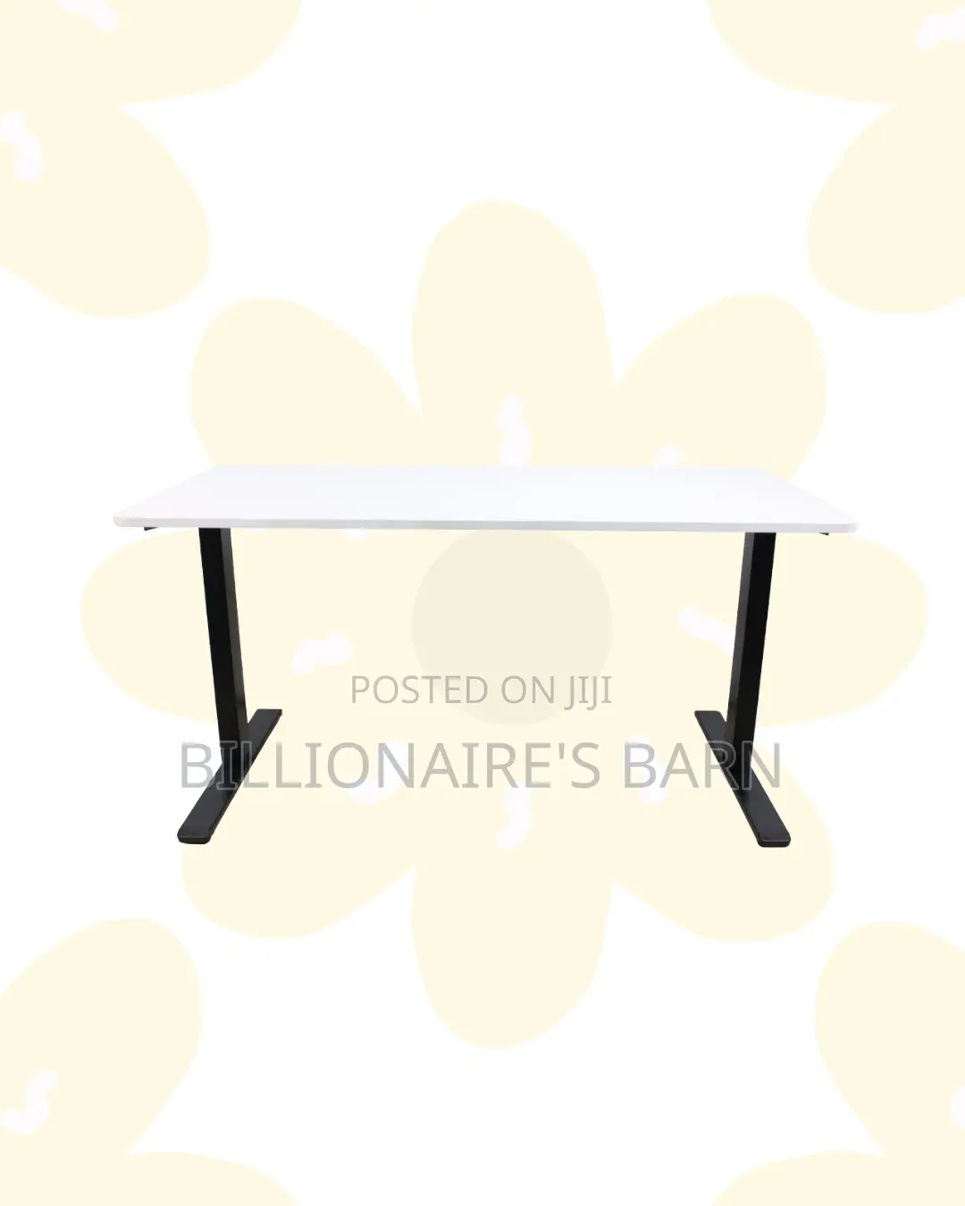 High-Quality Electric Standing Desk Heavy Duty Dual Monitor Workspace
