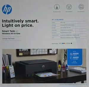 Hp Smart Tank 581 Wireless All in One Printer, Print, Copy and Scan