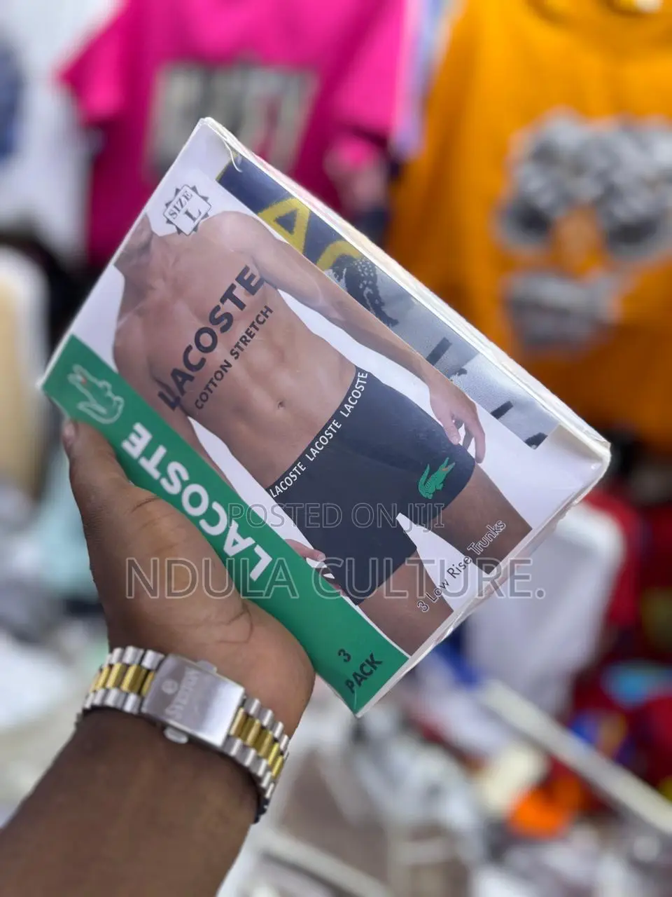 Cotton Boxer Shorts (Briefs ) (3pieces 6 Piece Set )At 500 Each