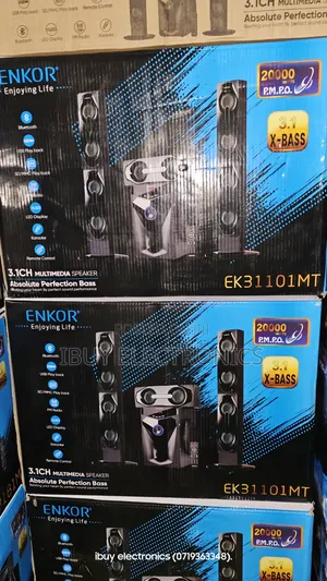 Enkor 3.1 Multimedia Speaker (20,000) Watts (Ek31101mt)