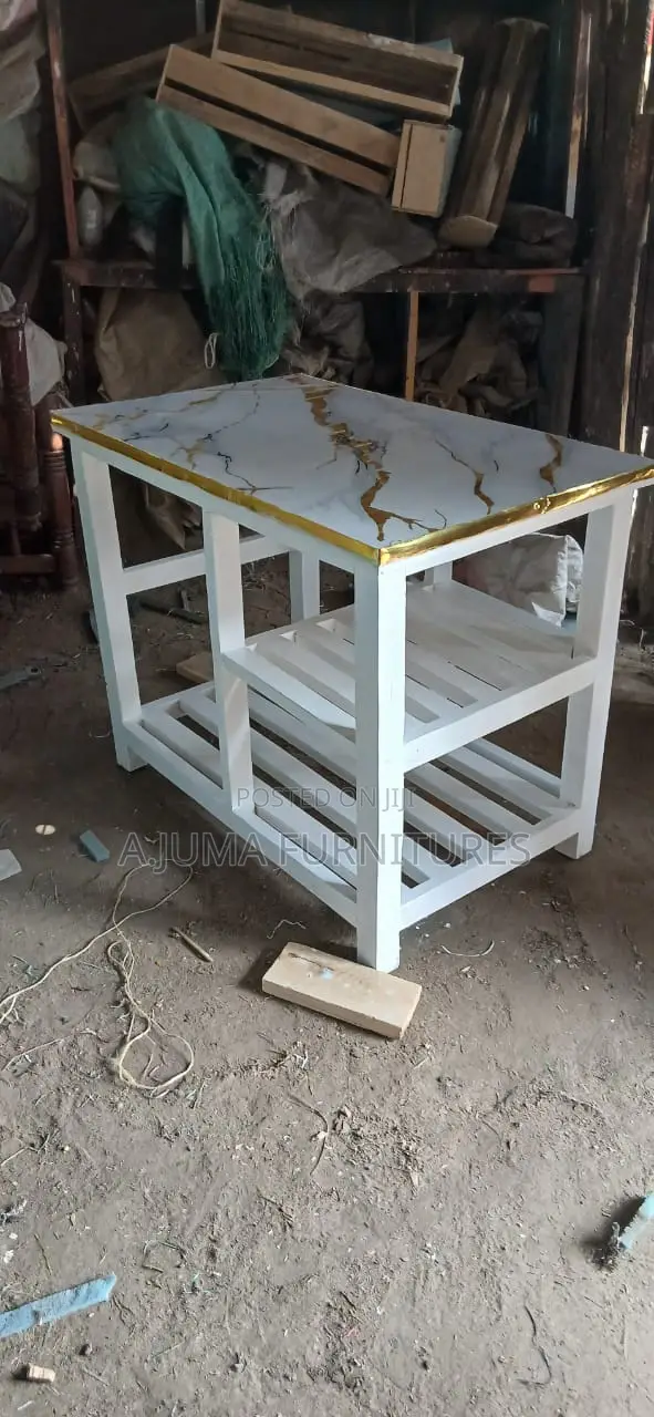 White Kitchen Table
