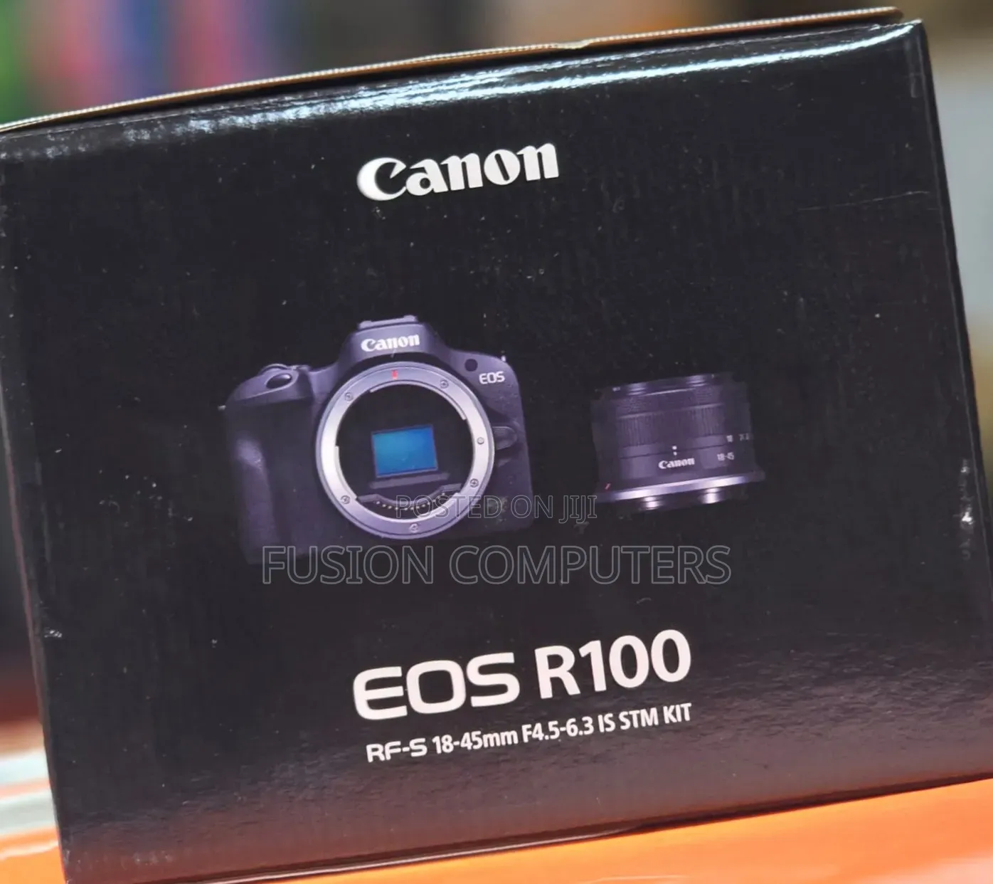 Canon Eos R100 Mirrorless With Rf-S 18-45mm