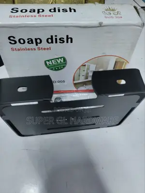 Black Soap Dish