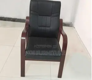Office Chairs; Executive Bosses and Visitors Chair Wirh Wood Armrest