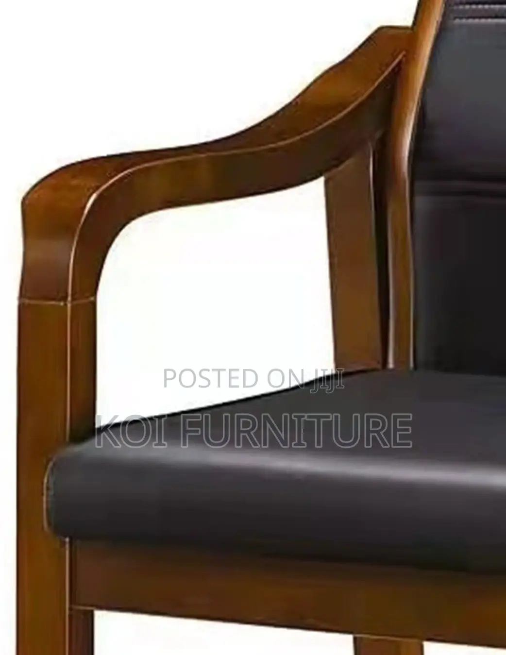 Office Chairs; Executive Bosses and Visitors Chair Wirh Wood Armrest