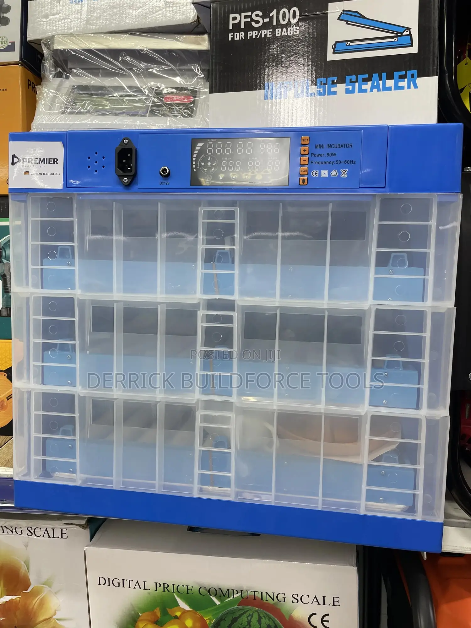 Premier 128eggs Incubator/Hatching Machine