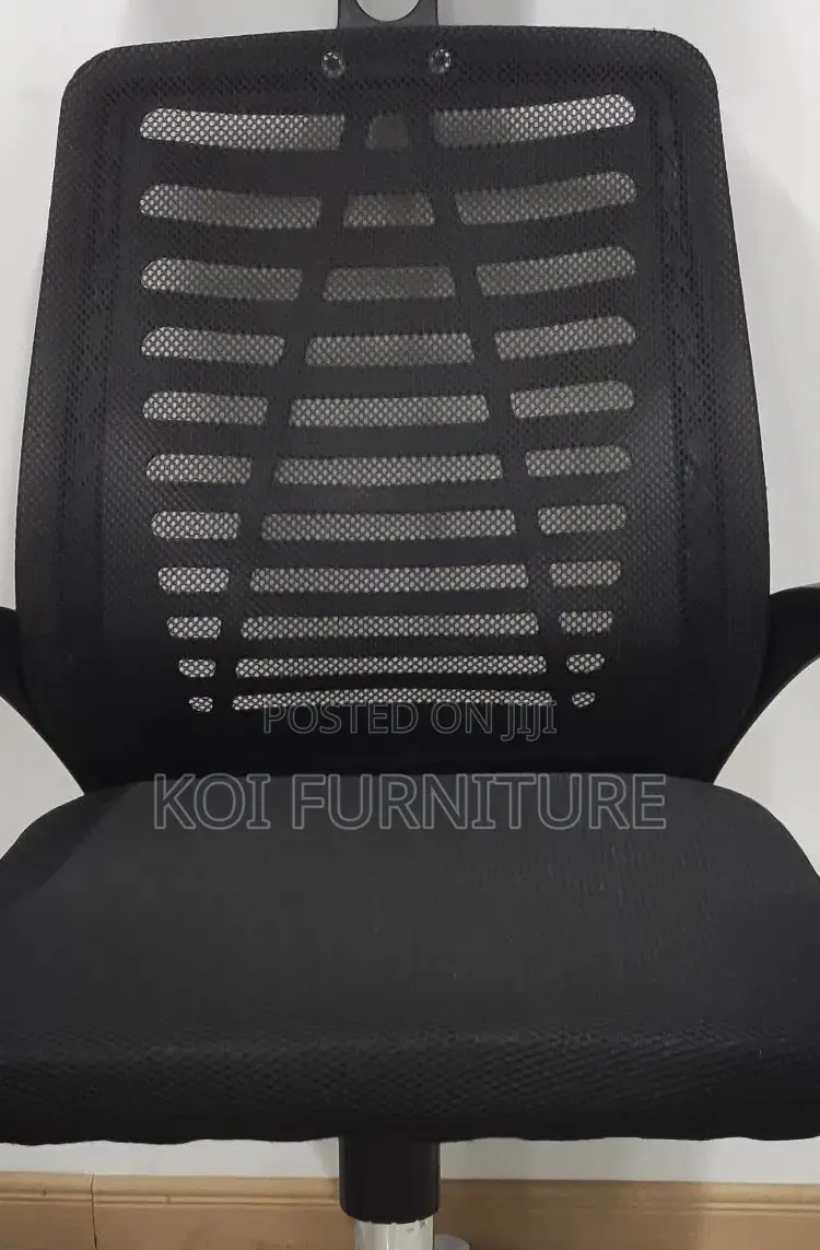 Office Chairs; Pre Loved Headrest Black Style Office Swivel Chairs