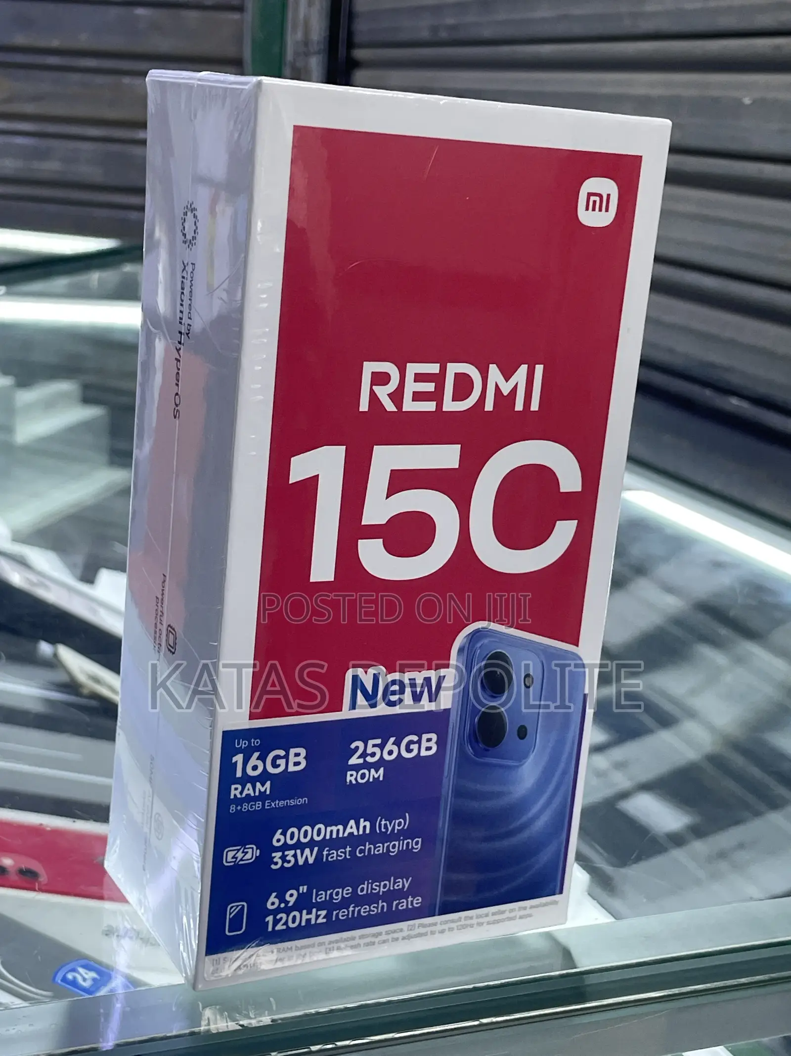 New Xiaomi Redmi 15C 4G 256 GB Black