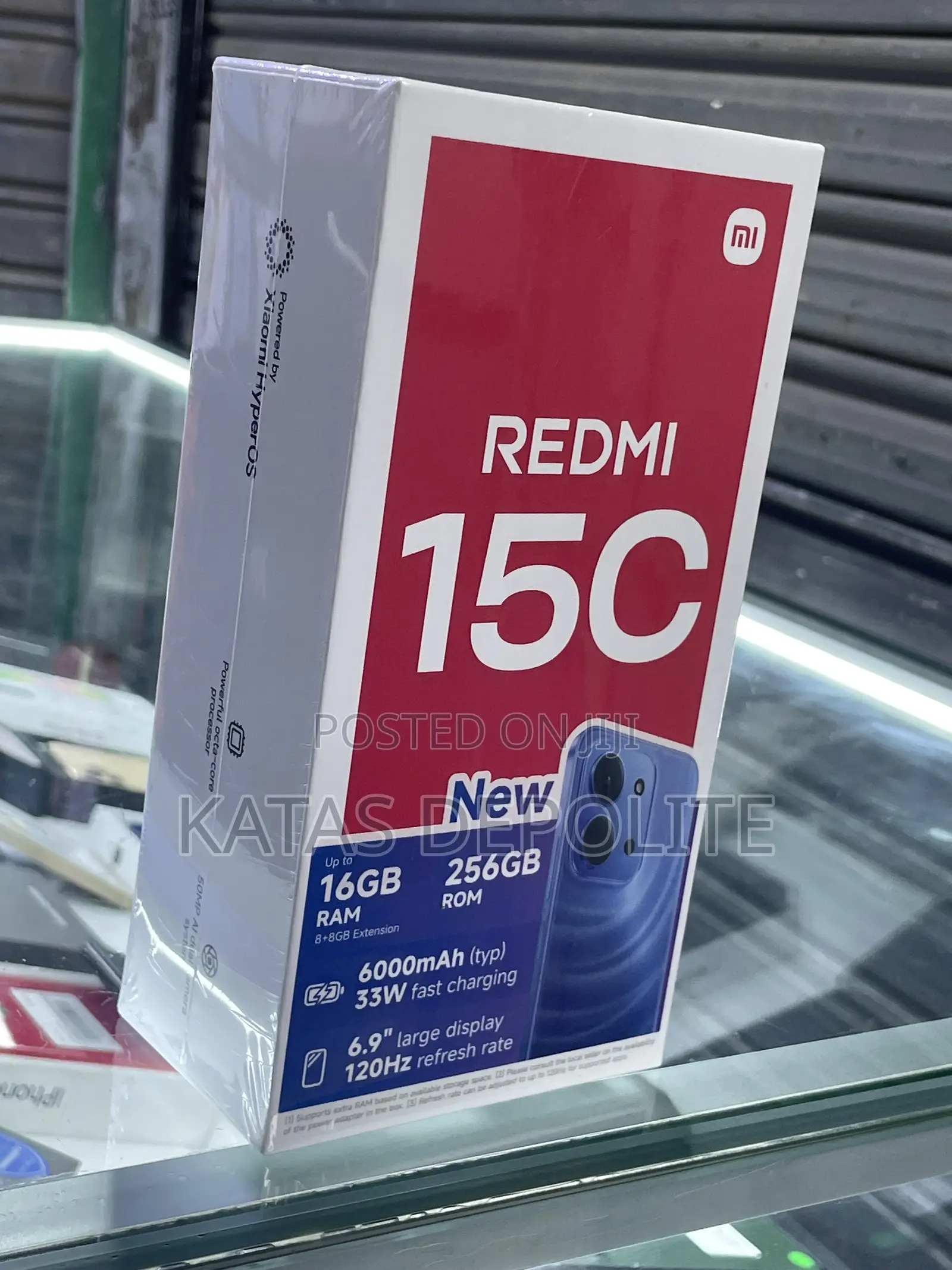 New Xiaomi Redmi 15C 4G 256 GB Black