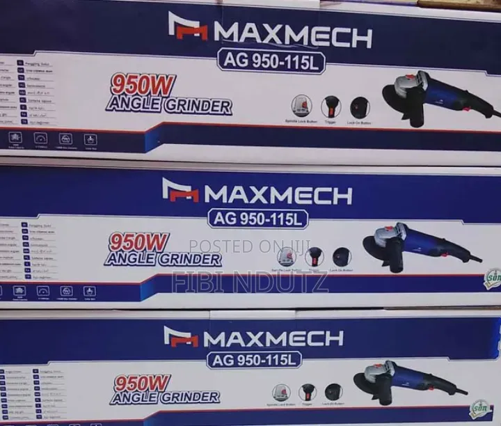 Easy Switch 950w Maxmech Angle Grinder/950w Angle Grinder