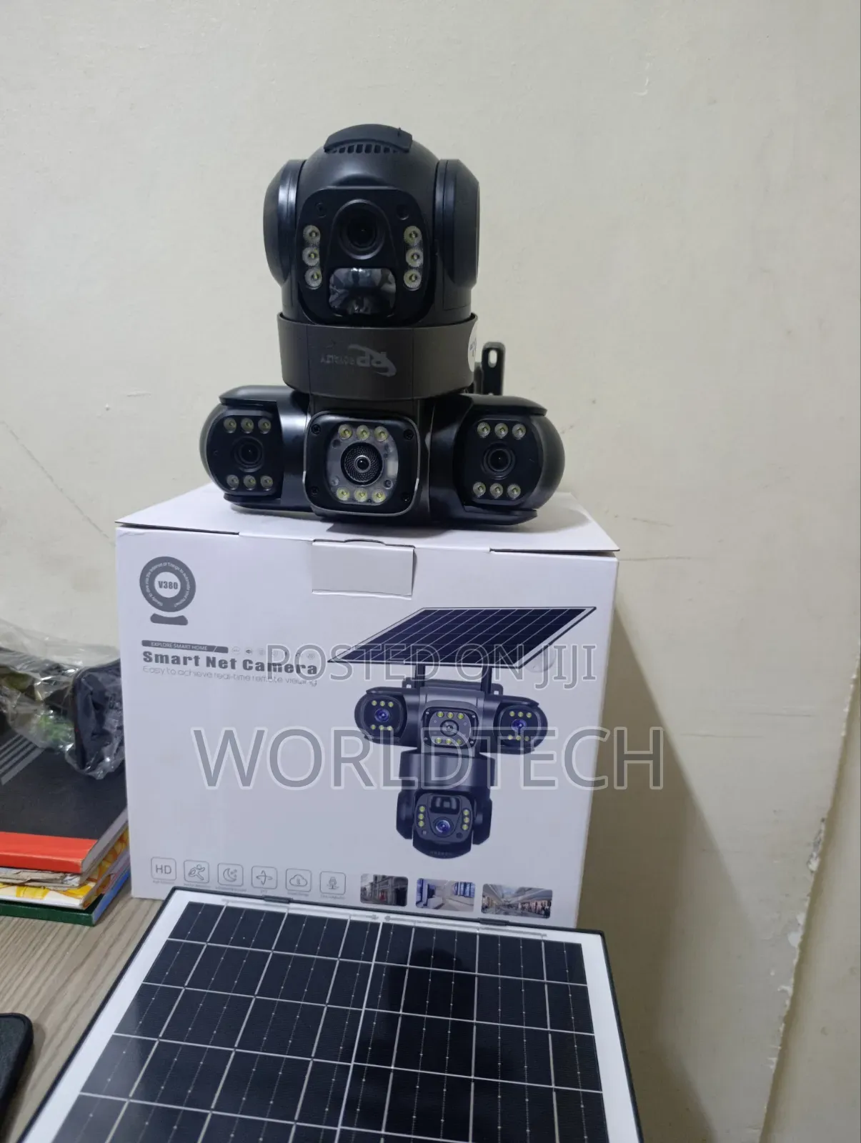 3 in 1 Solar CCTV Camera / Solar Powered CCTV Camera