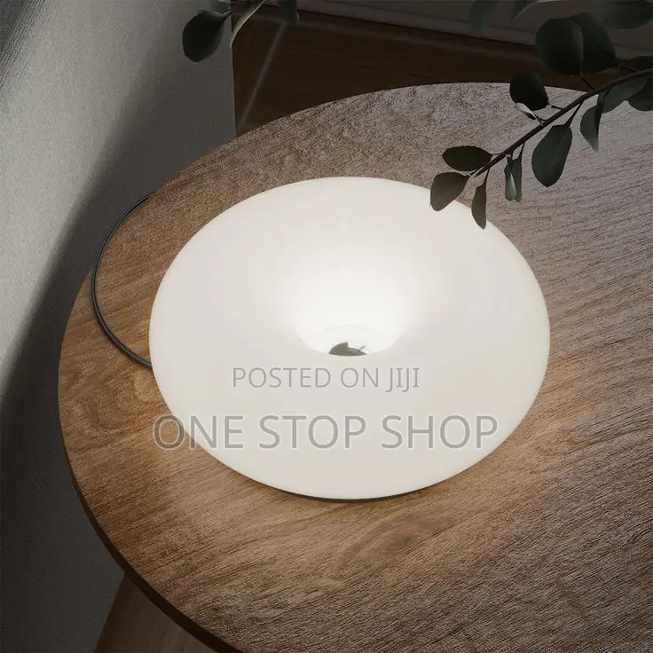 Aesthetic Glow Donut Lamp Orange White
