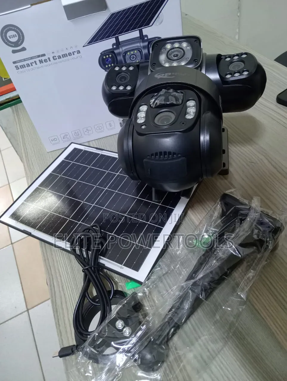 4in One Solar CCTV Camera
