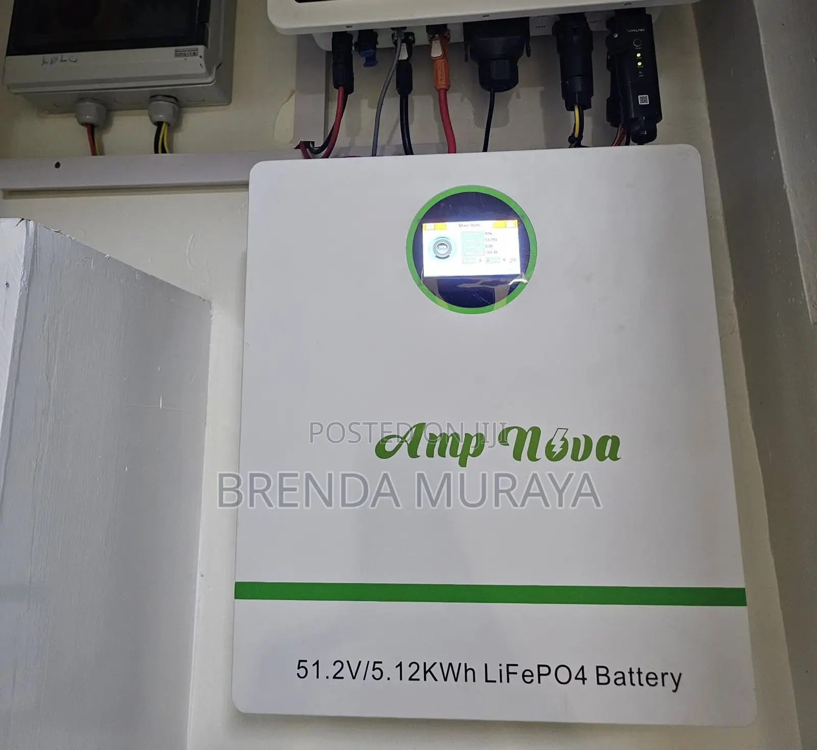 Amp Nova 51.2v/5.12kwh Lithium Ion Battery