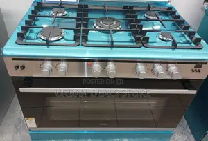 60*90 Haier 5 Gas Standing Cooker With Electric Oven and Wok Burner