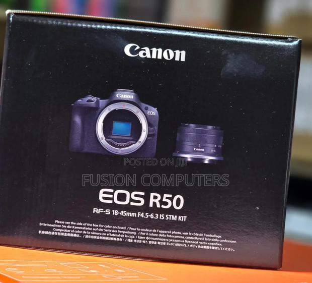 Canon Eos R50 Camera With Rf-S18-45mm