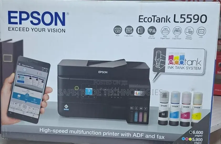Genuine Epson Ecotank L5590 A4 Wi-Fi All-in-One Ink Tank Printer