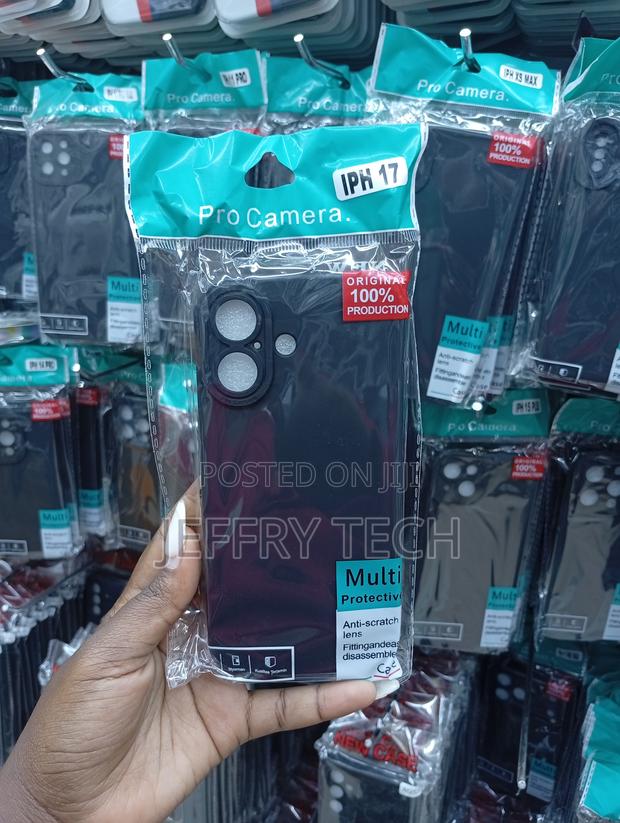 iPhone 13 and Redmi Note 13 Pro+ Black Tpu Shell Cover