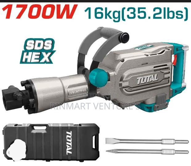 Powerful Total Demolition Breaker 1700w