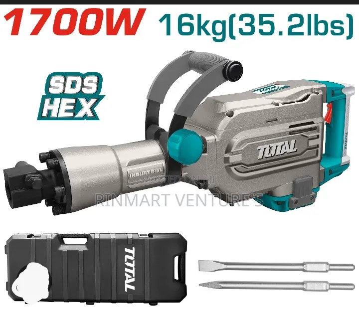 Powerful Total Demolition Breaker 1700w