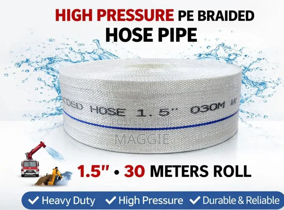 High Pressure Pe Braided Hose Pipe