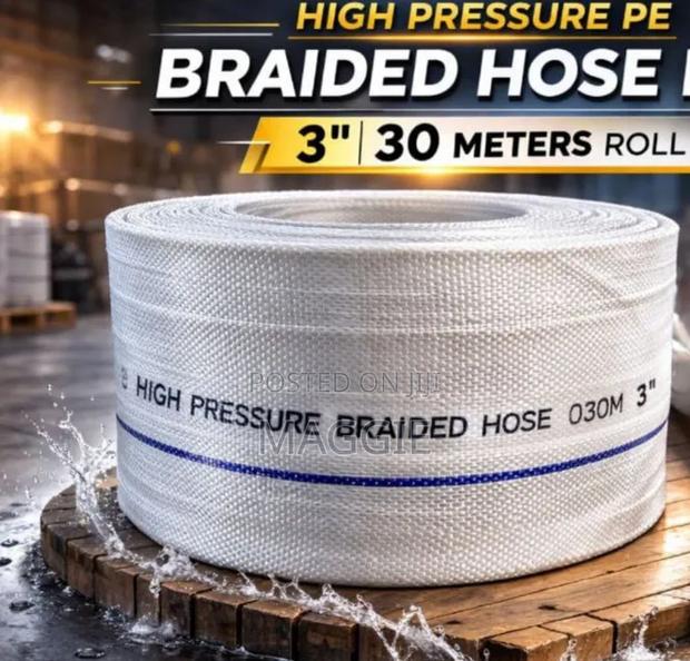 3"*30 MTR Braided Hose Pipe