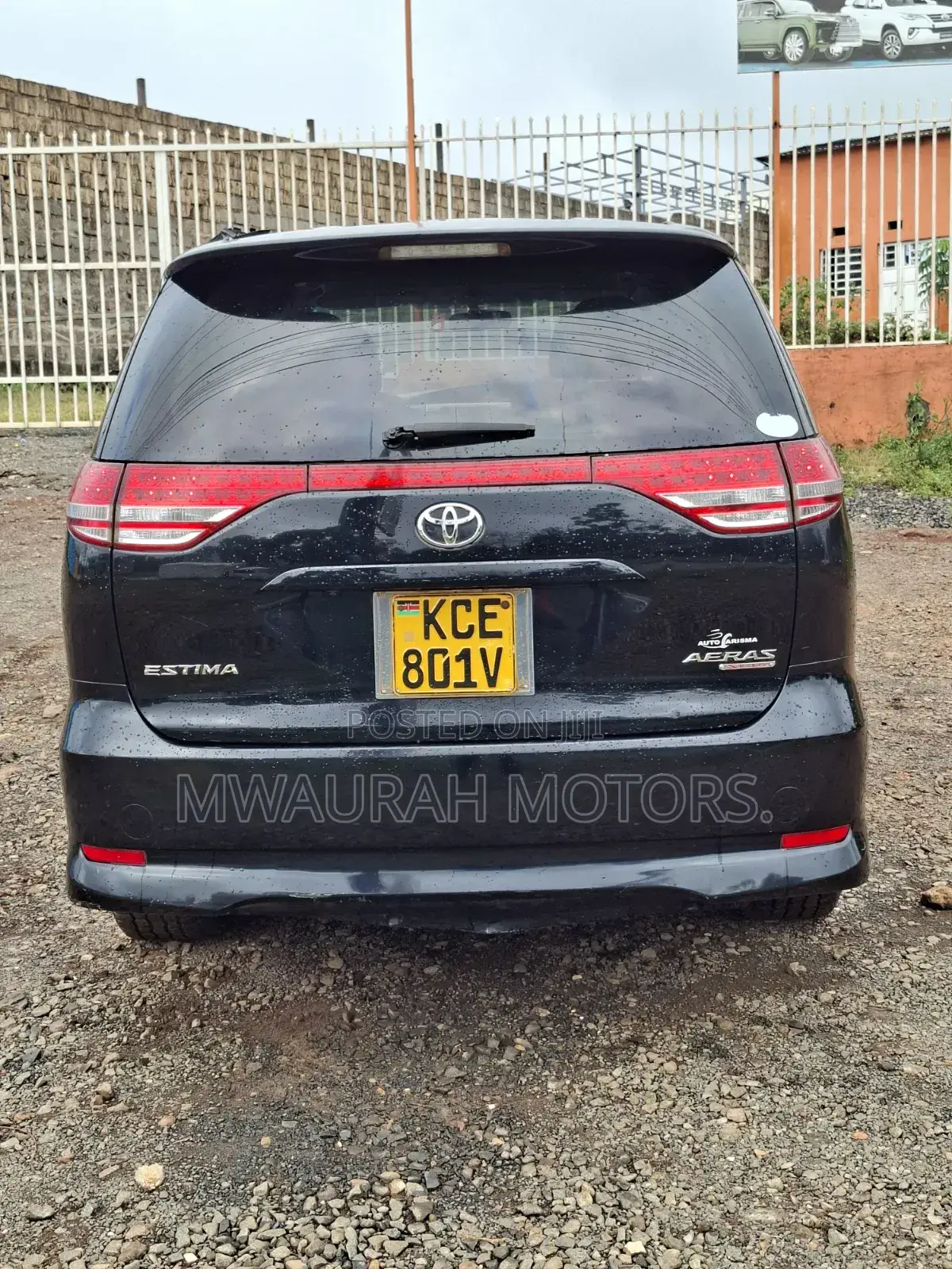 Toyota Estima 2008 Black
