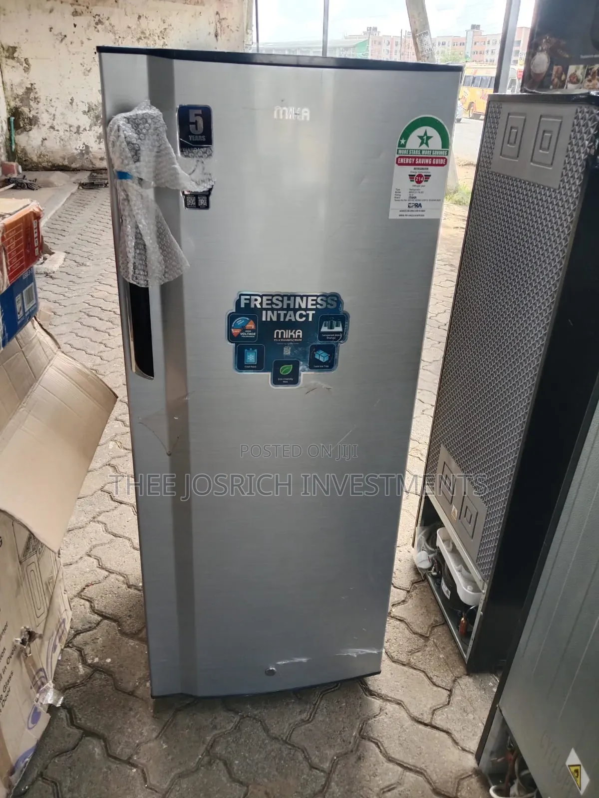 Mika Single Door Refrigerator 190 Litres
