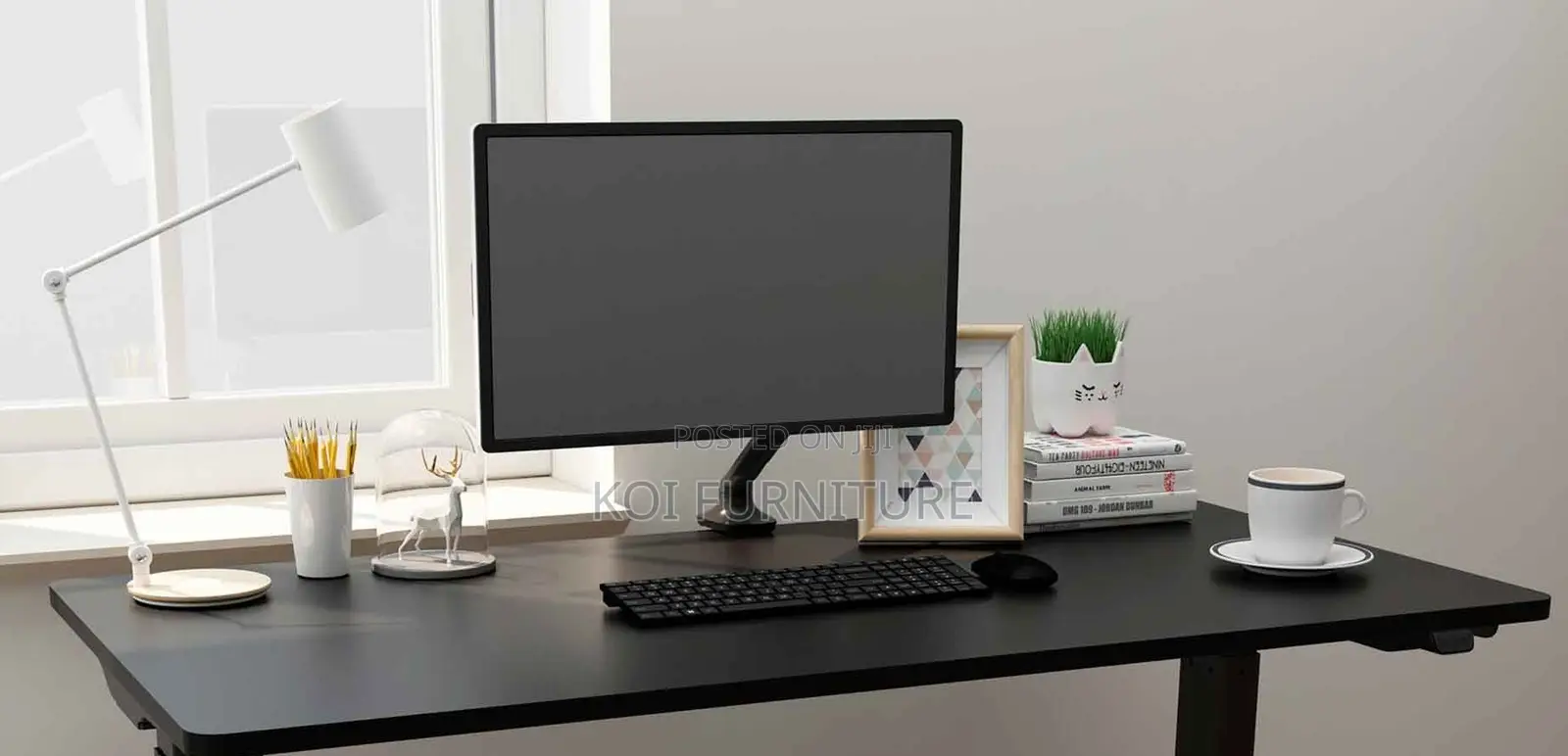 Office Desk; Masters 1.2 Meters Adjustable Electric Office Desk