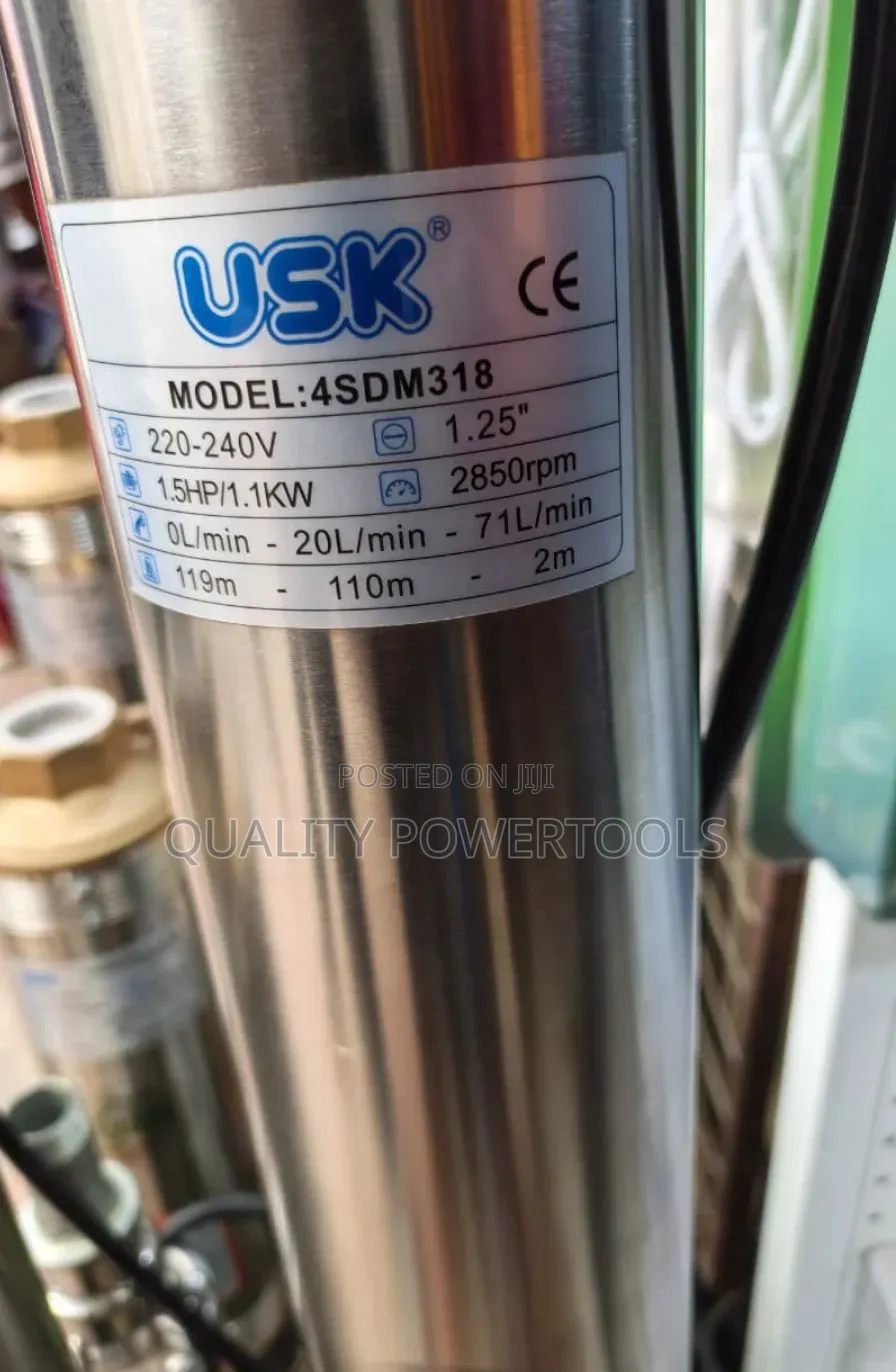 Efficient 0. 5 Hp Deep Well Submersible Water Pump